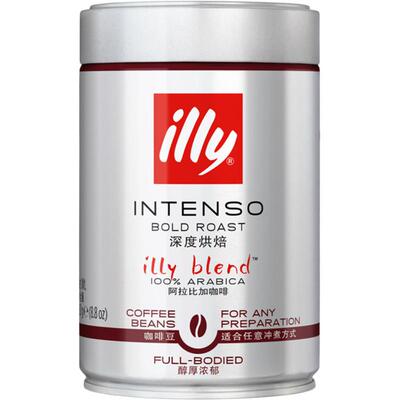 Illy意式拼配深度烘焙咖啡豆