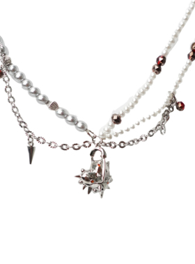 OCTOVITA爱心尖刺系列项链