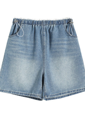 孕妇牛仔短裤夏薄款无托腹
