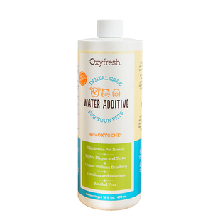 美国Oxyfresh氧亲新宠物洁齿漱口水可食用狗狗猫咪除口臭清洁牙齿