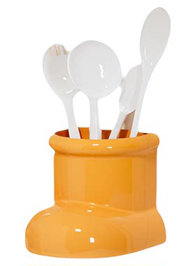 卡通可爱靴子磁吸冰箱收纳盒冰箱装饰品小物件收纳盒冰箱磁贴装饰