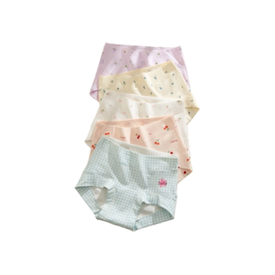 女童内裤发育期青少年女孩儿童纯棉全棉a类三角裤高腰中大童12岁