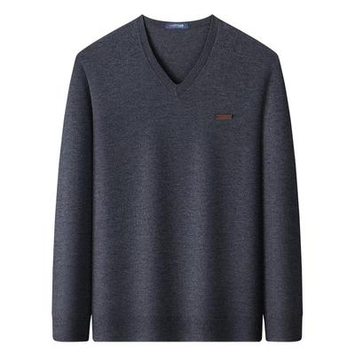 梦特娇男士针织衫含绵羊毛