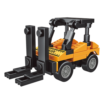 【创意回力汽车】男孩子拼装积木