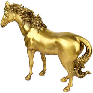 铜马摆件办公室客厅居家装 饰工艺品马到成功铜生肖马摆设