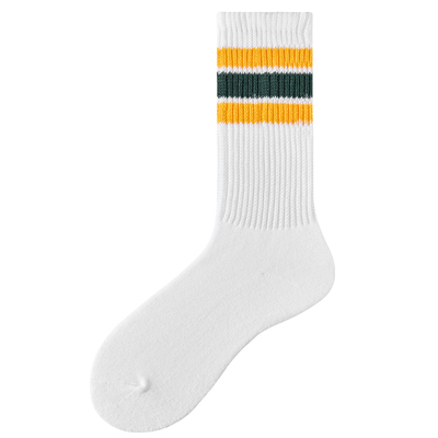 佐印棉品吸湿排汗男棉透气中筒袜