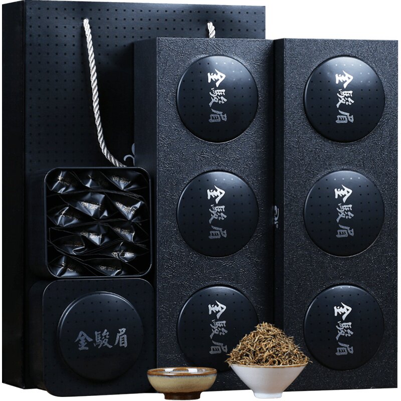 红茶金骏眉武夷山罐装雅鑫苑