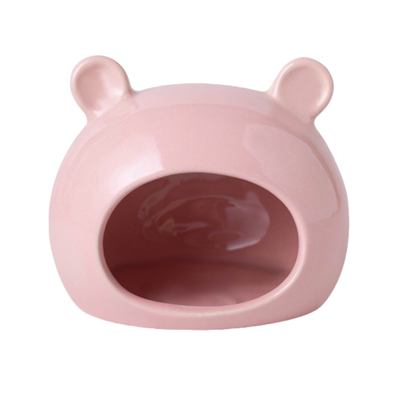 仓鼠陶瓷窝金丝熊躲避屋荷兰猪睡窝小睡房豚鼠降温夏季冰窝空调房