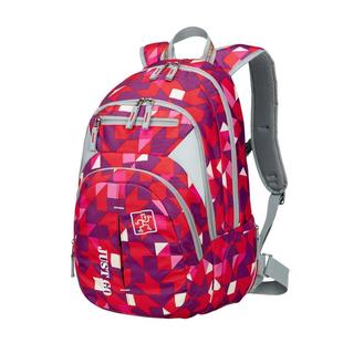 JUST G护脊减负书包中学生男高中初中生女大容量小学生减重减压