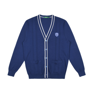 【100%棉】Raidy Boer/雷迪波尔男2025春运动针织开衫长袖T恤6402