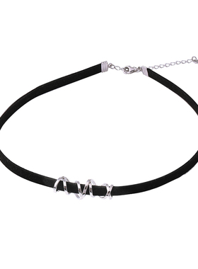 choker纯银2024年新款百搭颈链