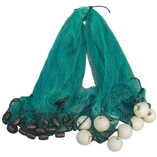 拉网渔网拖网清塘网捕鱼拖网鱼塘拉网隔网拦网鱼苗围网加重坠粗线