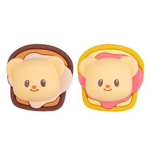 【摩登主妇&黄油小熊】防撞贴冰箱门把手保护套门后可爱公仔挂钩