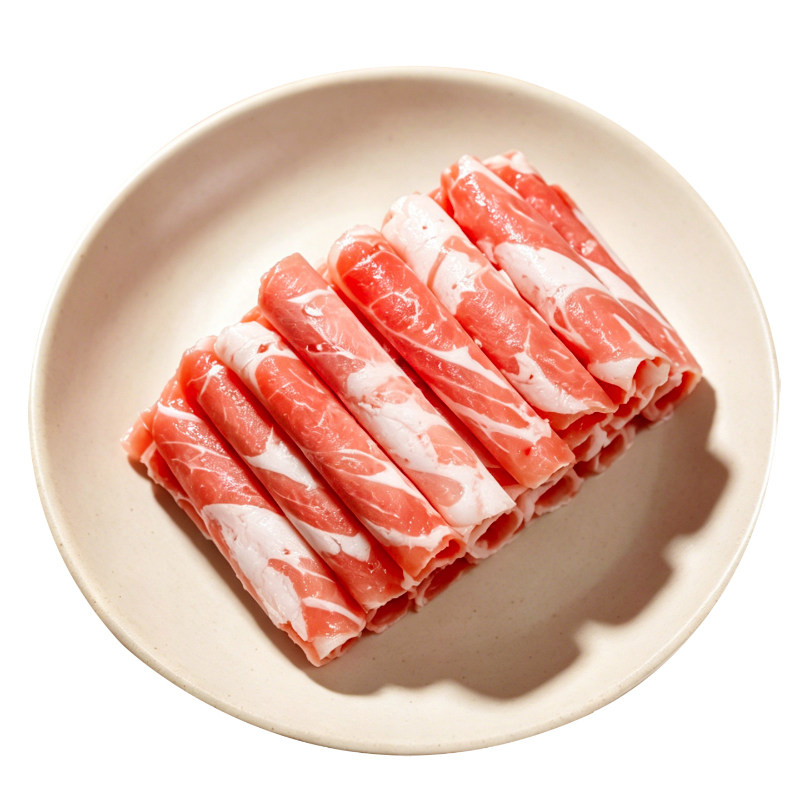 正宗内蒙火锅羊肉卷原切涮羊肉片原切纯羊肉散养大羊肉卷新鲜冷冻