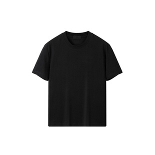 RASP索罗娜短袖小领口短宽版型凉感速干健身通勤基础纯色口粮T恤