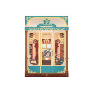 同趣拼装无限车厢欧事游记手工diy小屋积木娃屋模型生日礼物女生