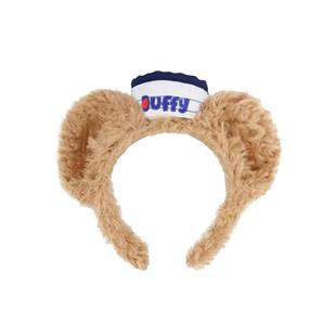 迪士尼毛绒发箍女2025年新款游乐园拍照发卡可爱甜美头箍洗脸头饰