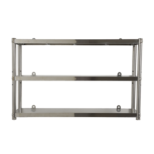 商用厨房置物架台面不锈钢工作台奶茶店架子水吧壁挂式上吊层架