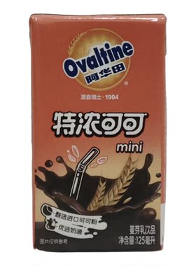 临期特价 阿华田燕麦特浓可可味饮料125ml瓶装早餐奶燕麦奶便携装
