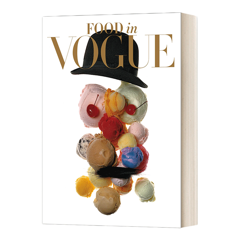 英文原版 精装 Food In Vogue 杂志中的食物 饮食文化 精装 英文版 进口英语原版书籍
