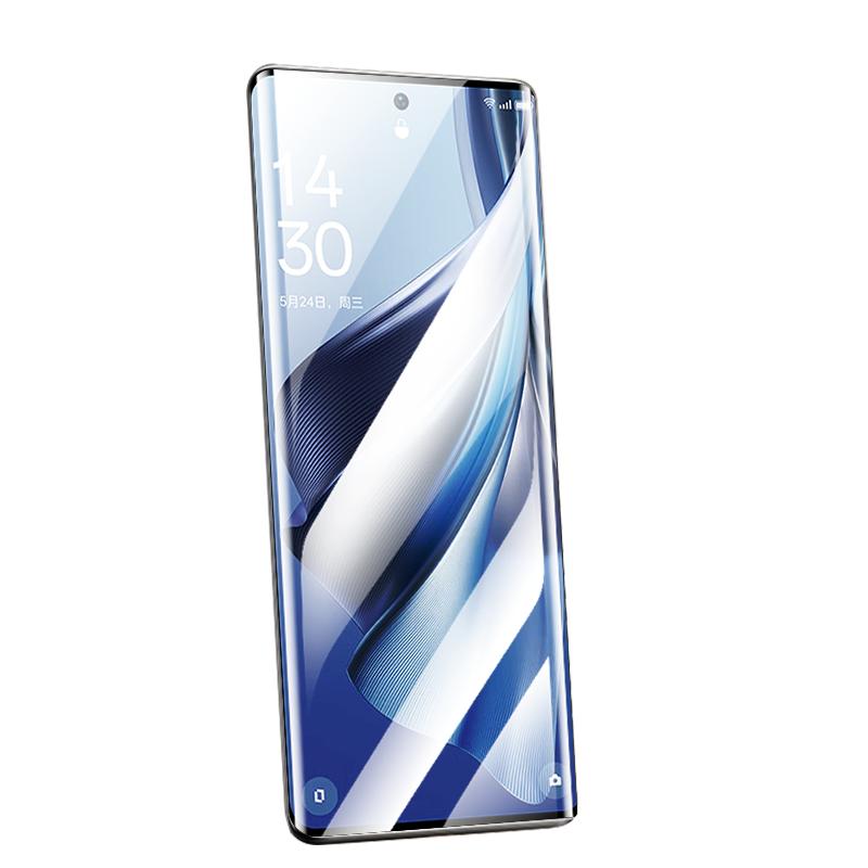 适用opporeno10手机膜10pro水凝膜10pro十钢化膜适用oppo reno的新款+全包5g全屏覆盖曲面曲屏por保护软贴膜