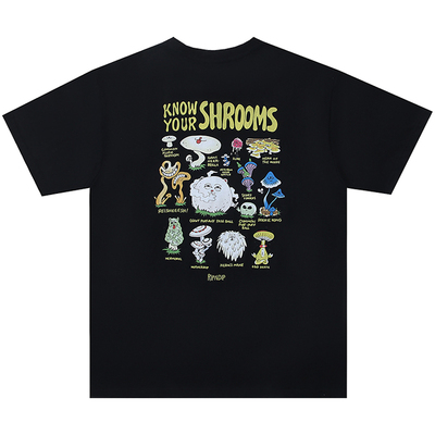 潮牌RIPNDIP百变蘑菇卡通短袖T恤