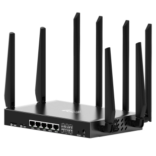 拓实2025年新款双频4G千兆无线插卡路由器高速5.8gwifi全屋大户型双卡双WAN宽带网速叠加电信联通移动不限速