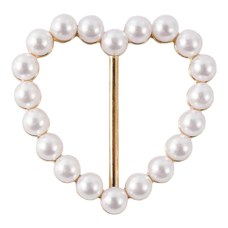 衣角打结扣环丝巾扣百搭神器衬衣下摆t恤体恤女衣服装饰配饰胸针