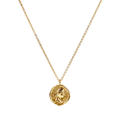 ops美国14k包金注金可戴洗澡项链