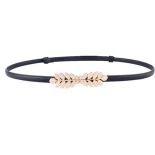 简约百搭大衣女士细腰带装饰毛衣连衣裙时尚腰链配裙子小皮带松紧