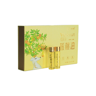 甘味九源核桃油物理冷榨轻奢礼盒20ml*10小支便携食用油