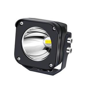 特亮汽车小钢炮强光12v24伏货车铲车挖机散光大灯led射灯黄光雾灯