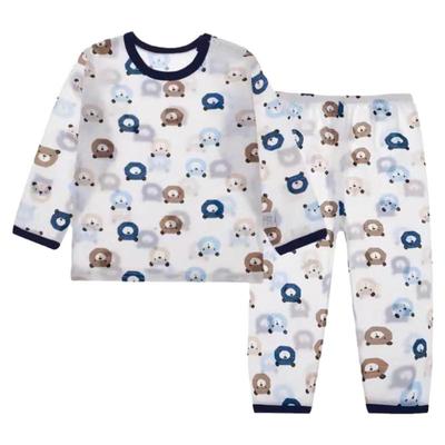 儿童睡衣套装男童纯棉家居服夏款