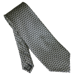 复古领带商务婚庆桑蚕丝花纹男士宽版10cm西装色织羊毛内衬礼盒装