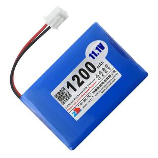 中顺芯 11.1V中型锂电池组烟雾报警器验钞机12V户外摄影电源10.8V