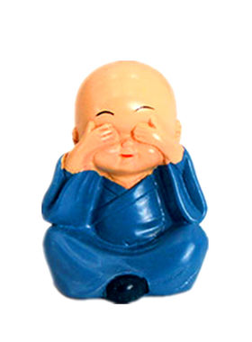 书房摆设摆件人物小和尚禅意书房