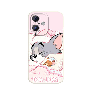 猫和老鼠手机壳苹果17华为mate60汤姆和杰瑞tomandjerry美元iPhone16promax联名pura70动漫15x一加13周边OPPO