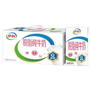 无糖脱脂纯牛奶健康奶制品年货节日送礼高钙营养早餐奶健身高蛋白