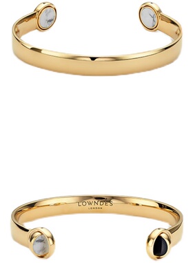 lowndes可翻转宝石欧美风首饰