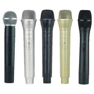 麦克风儿童玩具假唱话筒采访小主持仿真模型手持复古话筒cos道具