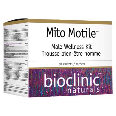 加拿大 BioClinic Naturals Mito Motile 男士 生育 备孕补充剂