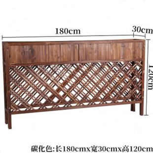 销饭厅隔断花架屏风防腐木花架户外木栅栏围栏客厅.装 饰阳台花