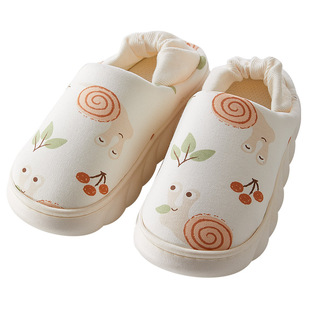 十月结晶月子鞋春秋产妇包跟透气产后鞋子孕妇软底室内防滑拖鞋