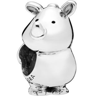 Pandora潘多拉奥莱小灵犀串饰萌宠动物diy串珠礼物