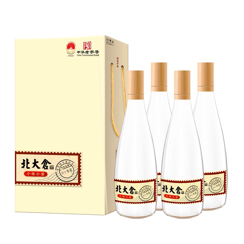 北大仓小窖小量 53度酱香型 500ml*4瓶简约包装小批量酿造白酒