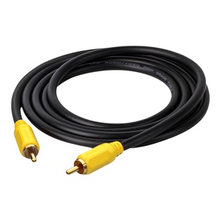 秋叶原单莲花视频线投影机连接同轴线RCA音频线av线低音炮线Q706