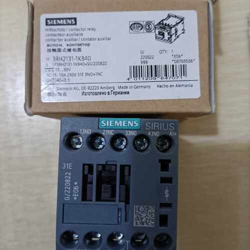 议价3RH2131-1KB40西门子接触器式继电器全新原装正品现货包邮