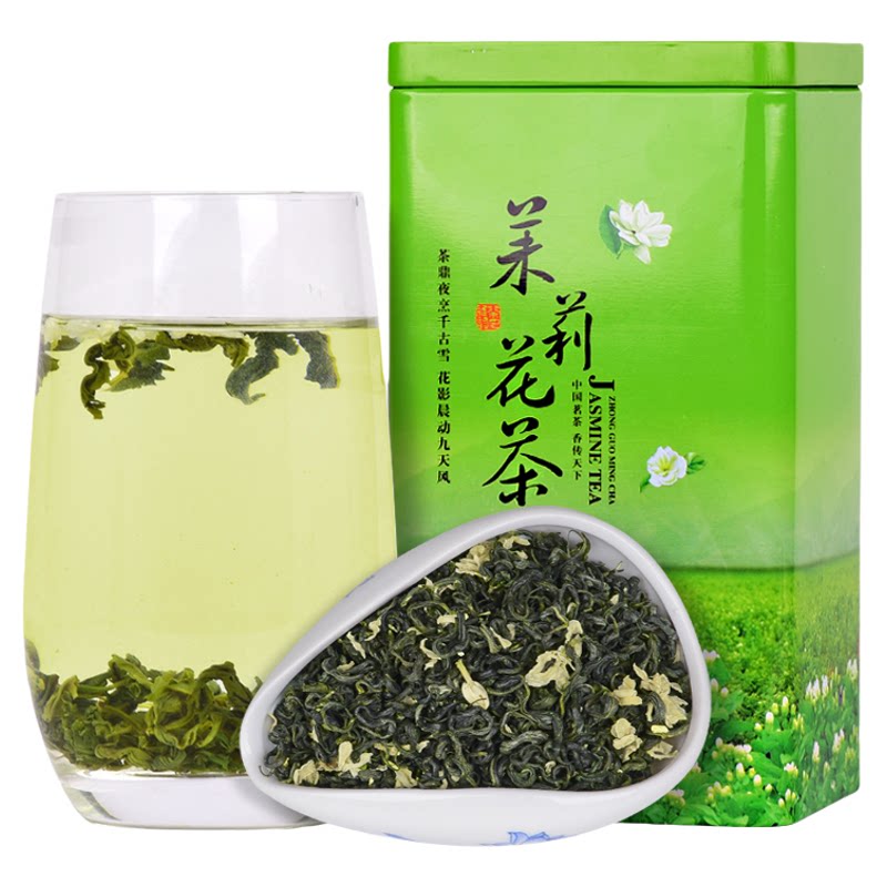 新茶飘雪茉莉花茶250g
