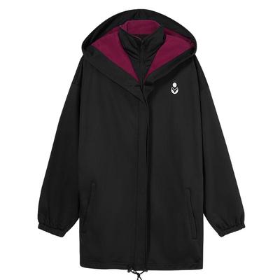 秋冬中长款连帽休闲外套闲