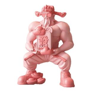 肌肉财神爷摆件客厅家用办公室公司前台新店装饰乔迁新店开业礼物